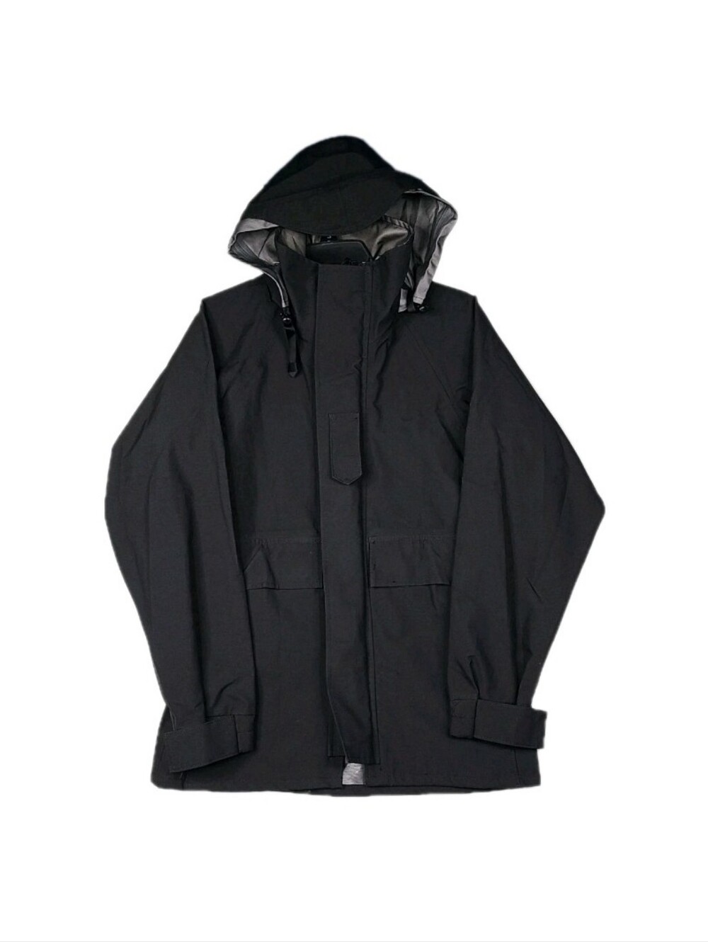 US Navy Cold Weather Parka X-Small X-Short Black Hooded Rain Jacket GoreTex